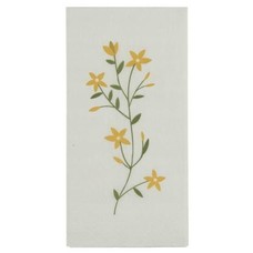 IB Laursen Serviette Flora gelbe  Blumen