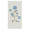 IB Laursen Serviette Flora blaue  Blumen von IB Laursen