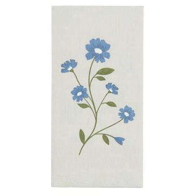 IB Laursen Serviette Flora blaue Blumen von IB Laursen