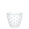 Greengate Latte Becher Laurie pale blue von Greengate
