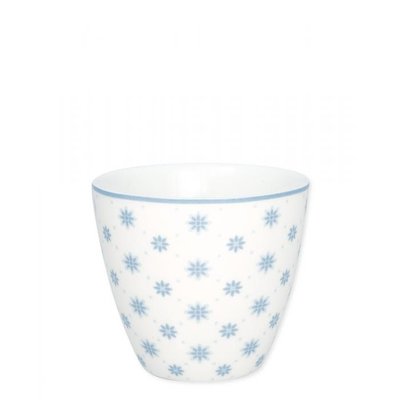 Greengate Latte Becher Laurie pale blue von Greengate