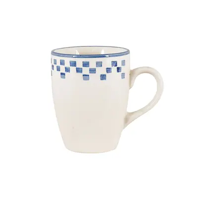 Strömshaga Mug w. Handle Marion Square Blue