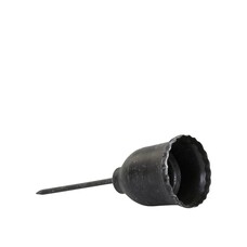 Chic Antique Kerzenhalter mit Spieß, zink oder schwarz