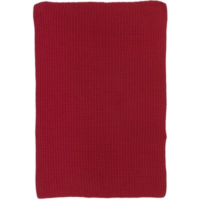 IB Laursen Handtuch, rot gestrickt von IB Laursen