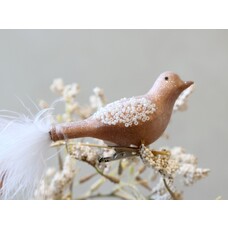 Chic Antique Vogel als Weihnachtsschmuck