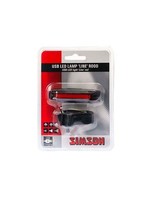 Simson - USB LED lamp ''Line'' rood, 20 LED's