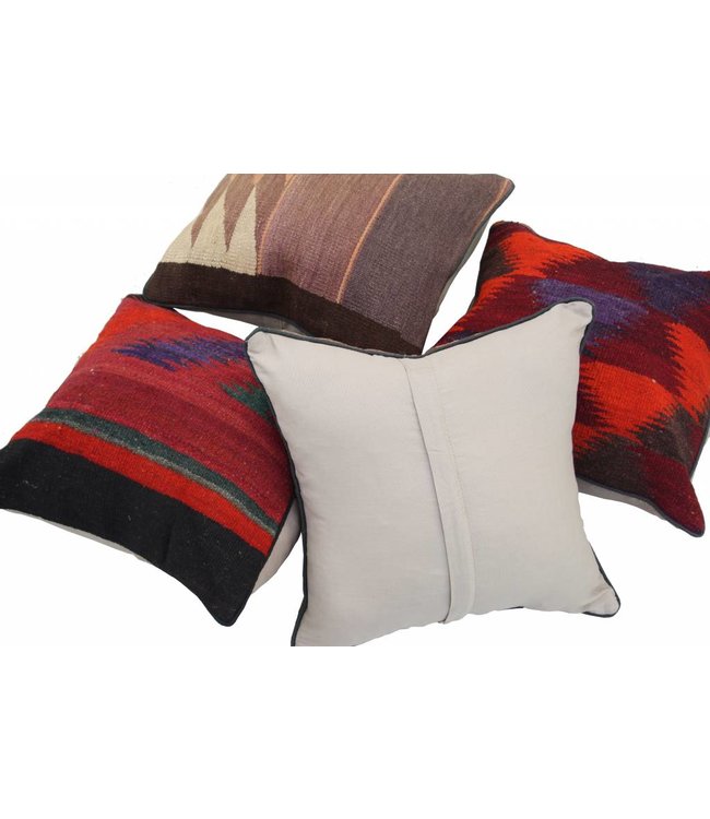 4x kilim cushions ca 45x45 cm with filling