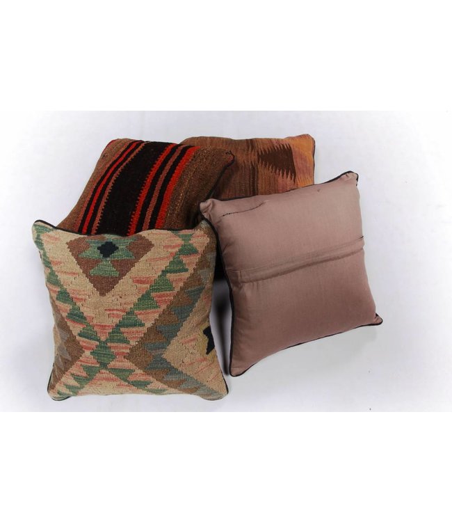 4x kilim cushions ca 45x45 cm with filling