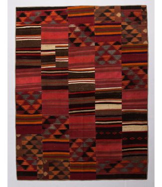 Patchwork Kelim teppich 265x200 cm