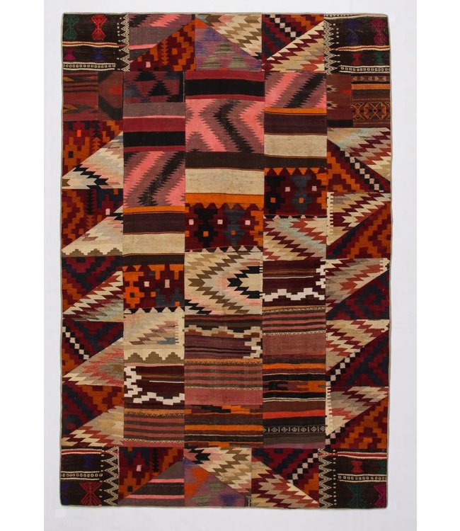 Patchwork Kilim carpet 306x205 cm