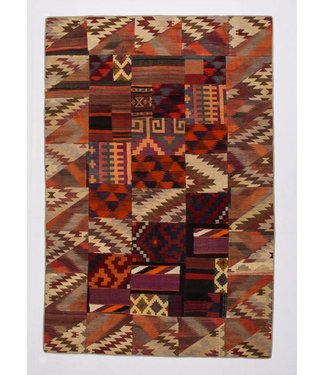 Patchwork Kilim carpet 306x206 cm