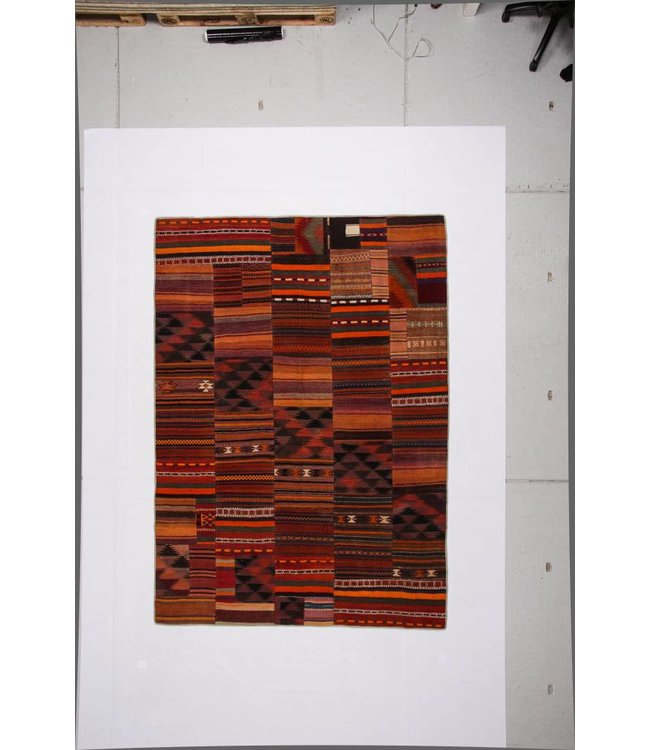 Patchwork Kilim carpet 282x200 cm