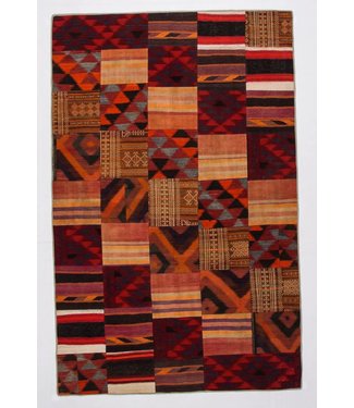 kelim patchwork tapijt 316x204 cm