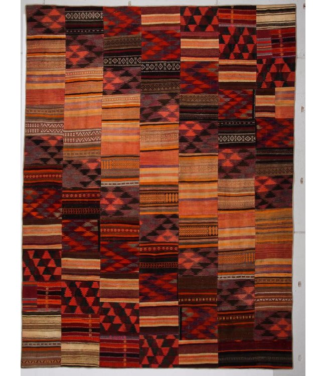 kelim patchwork tapijt 413x306 cm