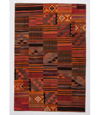 Patchwork Kilim carpet 303x199 cm