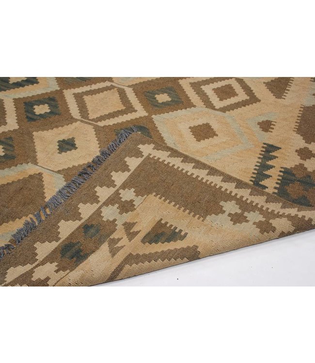 295x194 cm Hand woven Natural Kilim Area Rug
