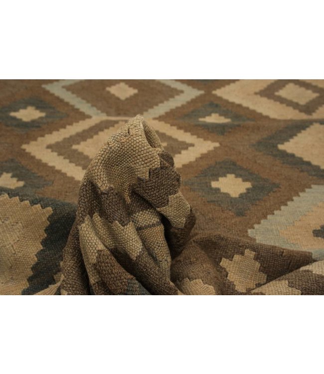 295x194 cm Hand woven Natural Kilim Area Rug
