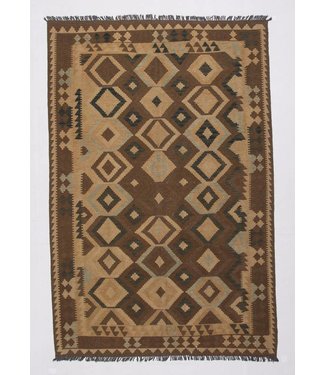 295x194 cm Hand woven Natural Kilim Area Rug