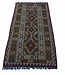 Hand Woven Afghan Wool Kilim Area Rug 211x101 cm