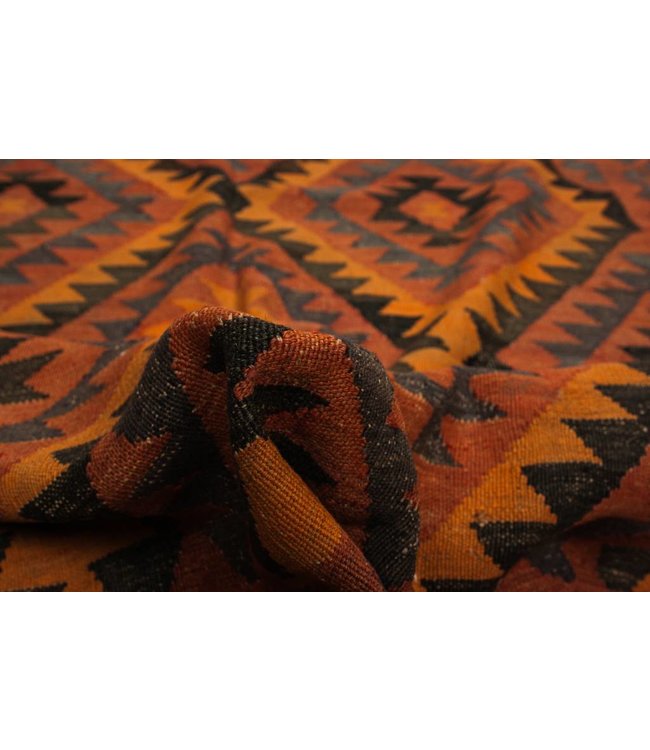 Handgewebte Orientalisch Wolle Kelim Teppich 234x179 cm