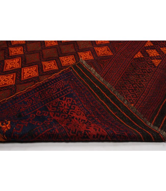 Handgewebte Orientalisch Wolle Kelim Teppich  361x250 cm