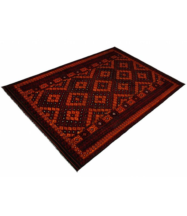 Hand Woven Afghan Wool Kilim Area Rug 472x270 cm
