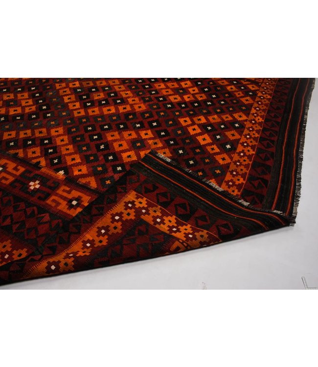 Hand Woven Afghan Wool Kilim Area Rug 472x270 cm
