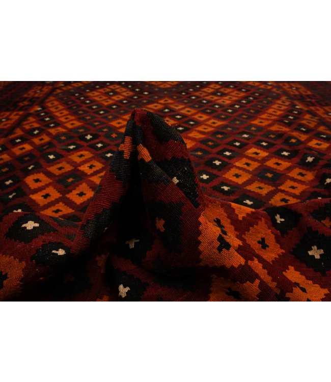 Hand Woven Afghan Wool Kilim Area Rug 472x270 cm