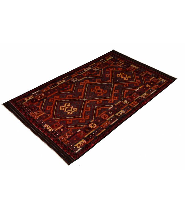 Hand Woven Afghan Wool Kilim Area Rug 403x250 cm