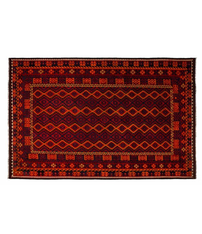 Hand Woven Afghan Wool Kilim Area Rug 497x300 cm