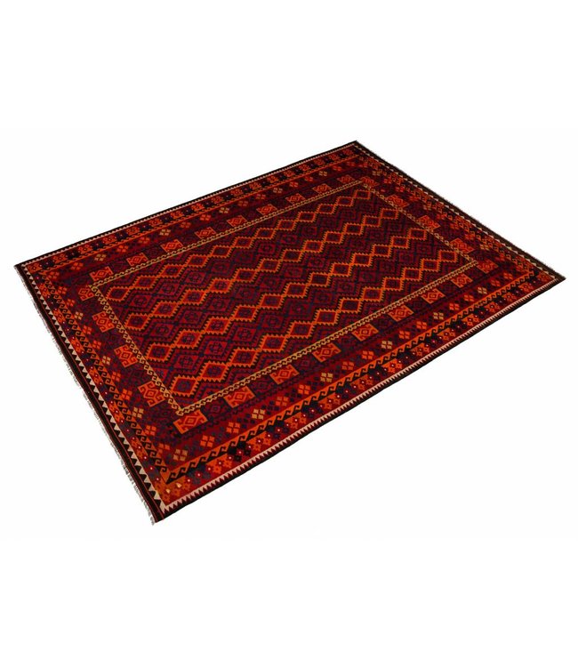Hand Woven Afghan Wool Kilim Area Rug 497x300 cm