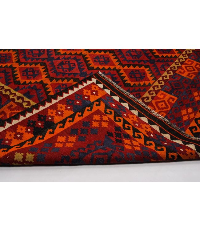 Handgewebte Orientalisch Wolle Kelim Teppich 497x300 cm