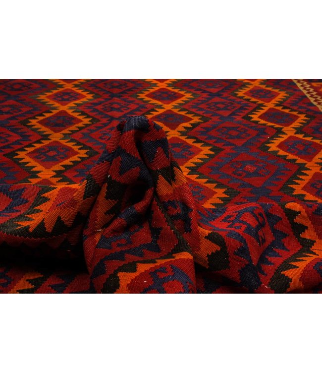 Handgewebte Orientalisch Wolle Kelim Teppich 497x300 cm