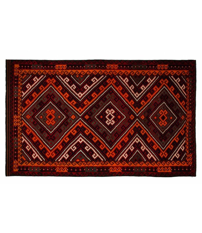 Hand Woven Afghan Wool Kilim Area Rug 429x290 cm