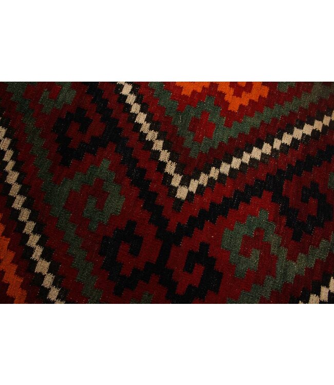 Hand Woven Afghan Wool Kilim Area Rug 429x290 cm