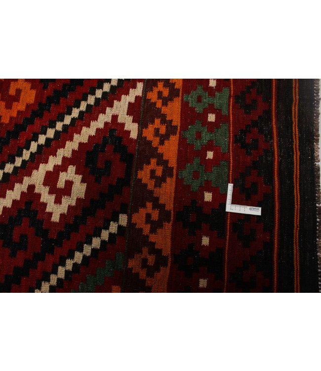 Handgewebte Orientalisch Wolle Kelim Teppich 429x290 cm