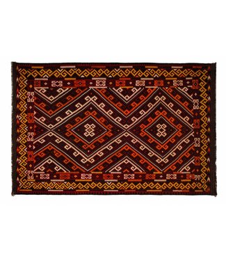 Hand Woven Afghan Wool Kilim Area Rug 496x316 cm