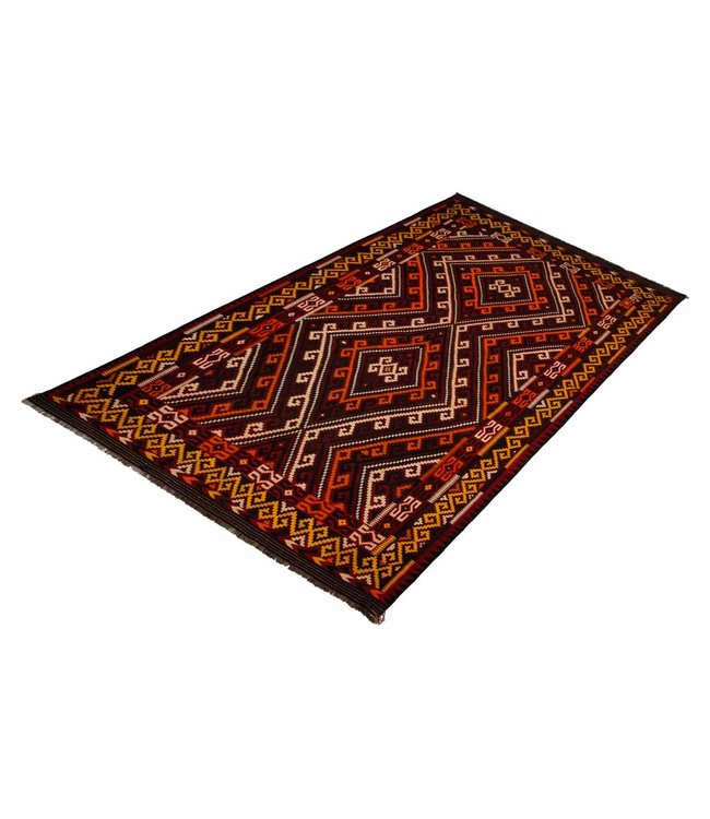 Hand Woven Afghan Wool Kilim Area Rug 496x316 cm