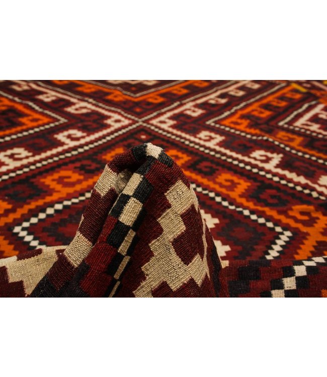 Handgewebte Orientalisch Wolle Kelim Teppich 496x316 cm