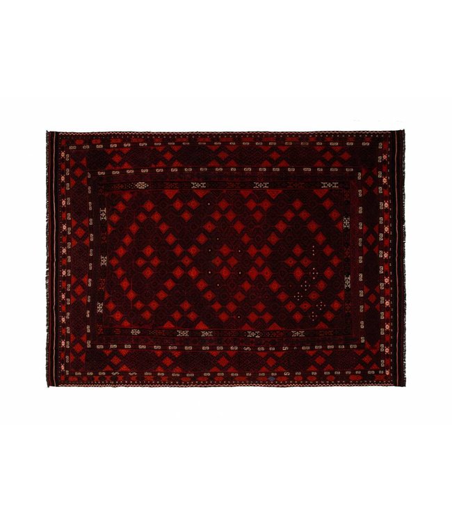 Hand Woven Afghan Wool Kilim Area Rug 360x272 cm