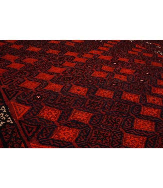 Hand Woven Afghan Wool Kilim Area Rug 360x272 cm