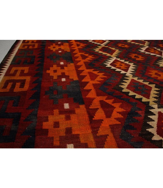 Hand Woven Afghan Wool Kilim Area Rug 440x280 cm