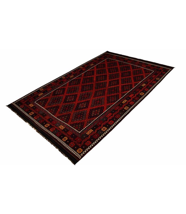 Handgewebte Orientalisch Wolle Kelim Teppich 483x268 cm