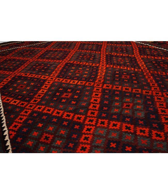 Handgewebte Orientalisch Wolle Kelim Teppich 483x268 cm