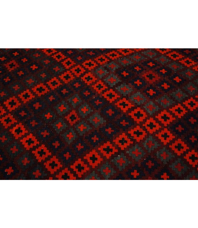 Hand Woven Afghan Wool Kilim Area Rug 483x268 cm