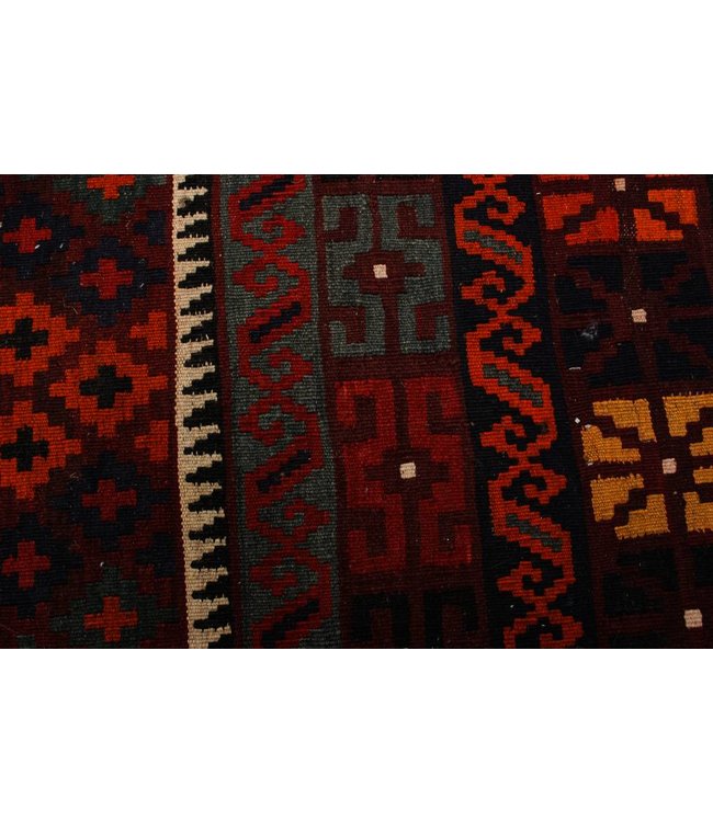 Hand Woven Afghan Wool Kilim Area Rug 483x268 cm