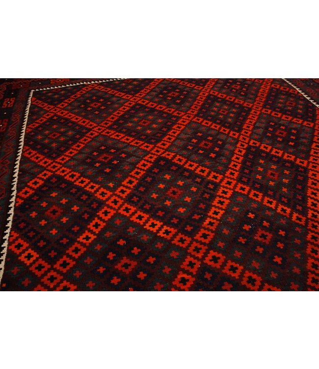 Hand Woven Afghan Wool Kilim Area Rug 483x268 cm