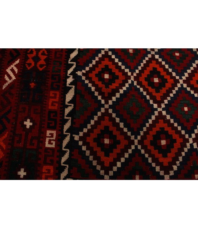 Handgewebte Orientalisch Wolle Kelim Teppich 393x267 cm