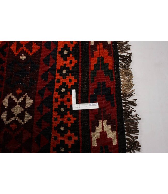 Hand Woven Afghan Wool Kilim Area Rug 393x267 cm
