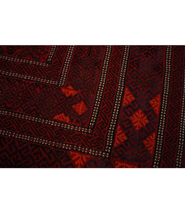 Hand Woven Afghan Wool Kilim Area Rug 407x274 cm